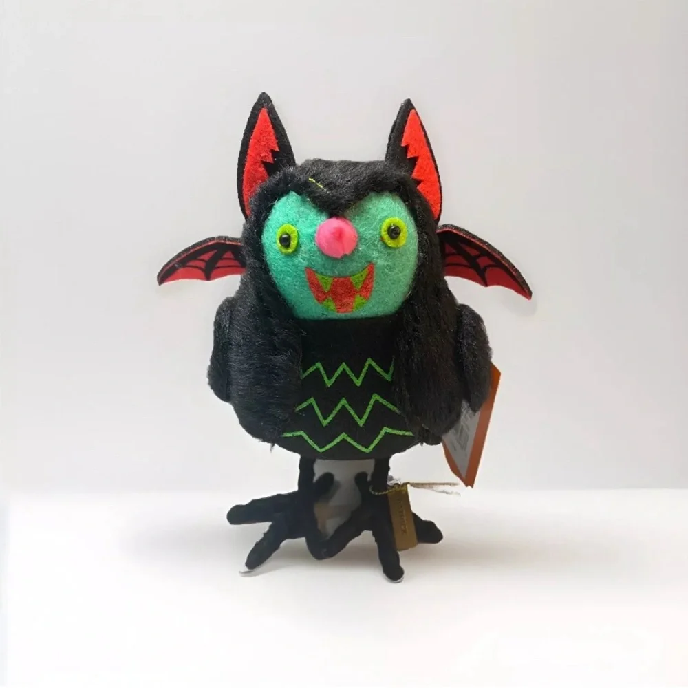 Batrick Bat Target Featherly Friends Hyde & Eek Felt Halloween Bird NEW